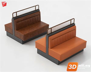 Cafe Furniture Skp Files 